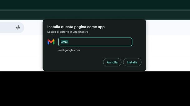 Gmail PWA Google Chrome macOS