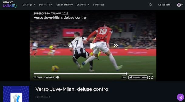 Juventus-Milan Supercoppa