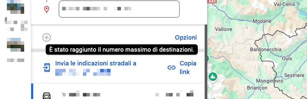 Come aggiungere più di 10 tappe su Google Maps