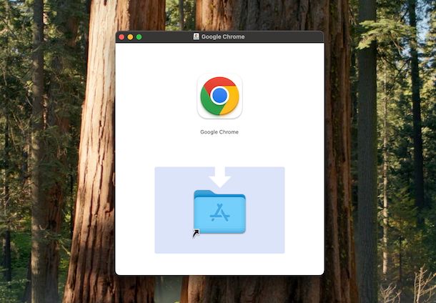 Installare Google Chrome macOS