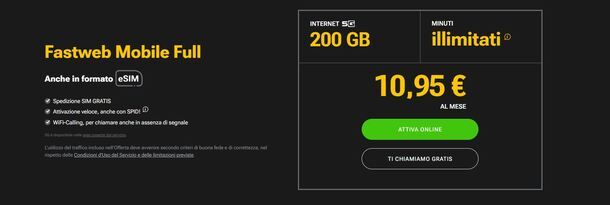 Fastweb Mobile Full