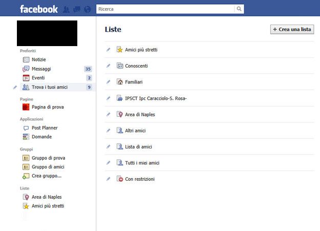 Come cancellare lista amici Facebook Salvatore Aranzulla